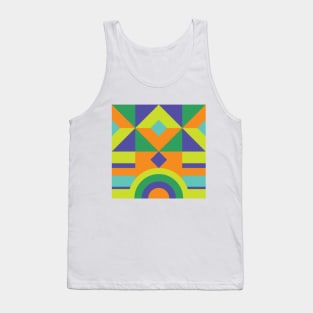 Vibrant Abstract Art Tank Top